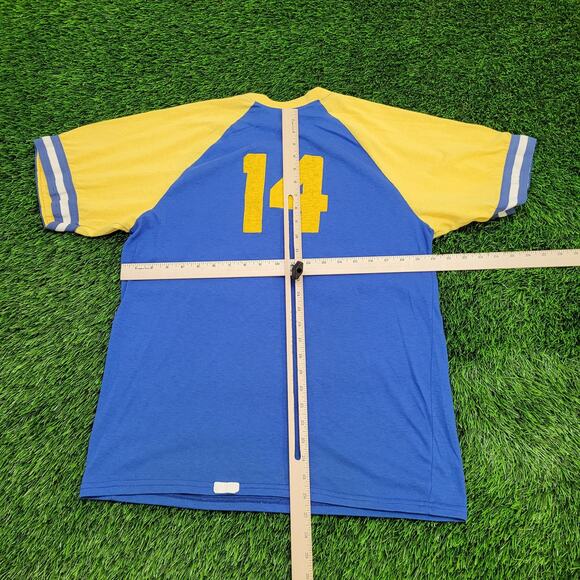 Vintage 80s MOD Shirt Medium 20x27 Two-Tone - Picture 5 of 14